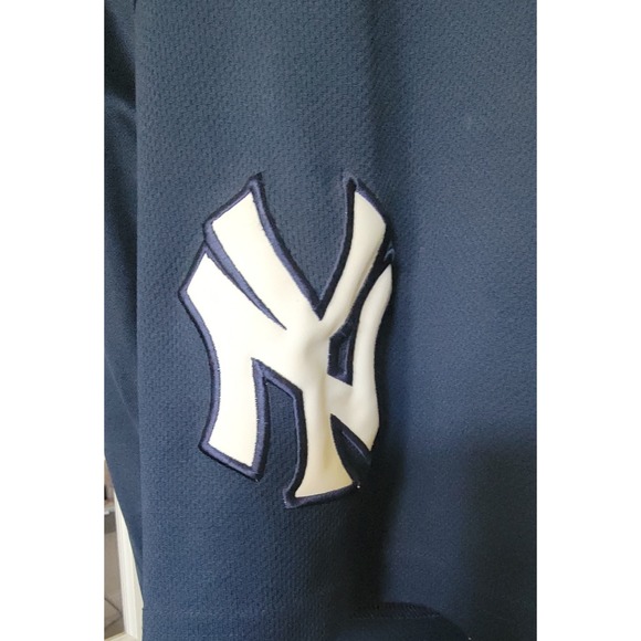 Vintage Nike Alex Rodriguez New York Yankees Blue MLB Jersey Sz L See DISCLOSURE - Picture 4 of 10